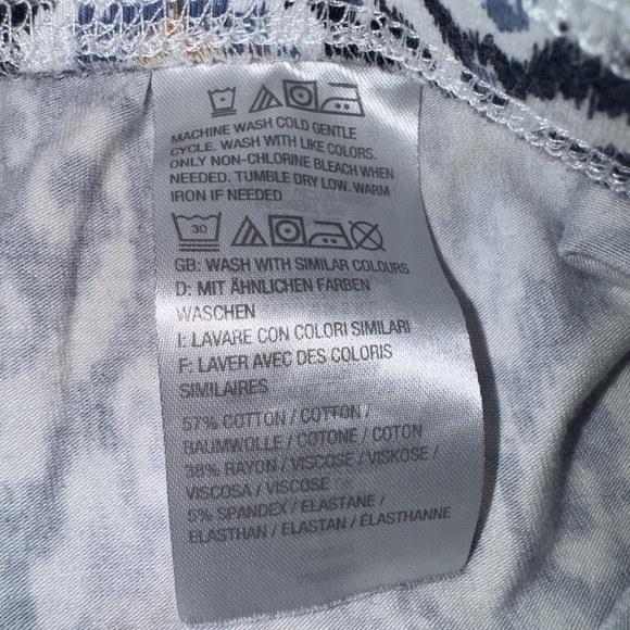 "Denim & Co. Beach Jersey Regular Straight Leg Ankle Pants - Picture 8 of 8